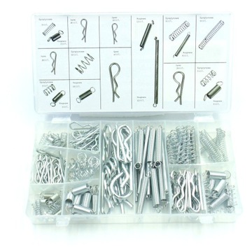 ПРУЖИННЫЕ ШПИЛЬКИ 175 шт ПРУЖИННЫЕ ПРУЖИНЫ