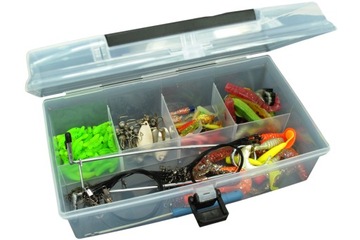 ZESTAW PRZYNĘT na spinning 134szt jaxon +SKRZYNKA