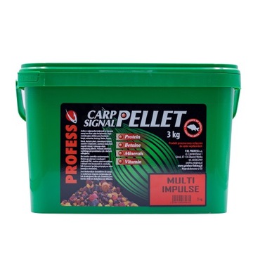 PELLET ZANĘTOWY PROFESS MULTI IMPULSE MIX 3 kg