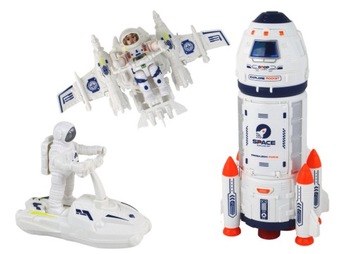 Набор «Космическая миссия» «Ракеты» «Космические корабли» «Космические транспортные средства» 10 шт.