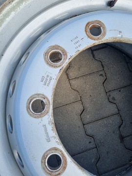 СТАЛЬНОЙ ОБОД ШИРОКИЙ ПЕРЕДНИЙ 22,5 X 11,75 ET 120 TIR