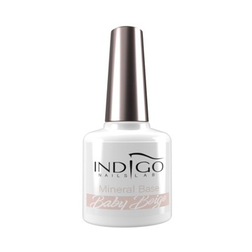 Indigo Baby Beige Mineral Base 7ml baza mineralna hybrydowa
