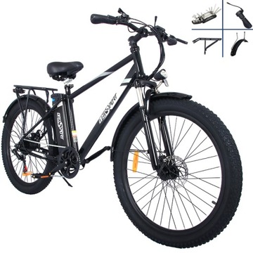 Rower elektryczny ONESPORT OT13 250W 48V 15AH 26*3.0 Gruba opona 100KM