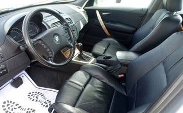 BMW X3 E83 3.0 d 204KM 2004 BMW X3 3.0d 204KM 4x4 Skora Navi Automat uszkodzona skrzynia 3.0 Diesel, zdjęcie 5