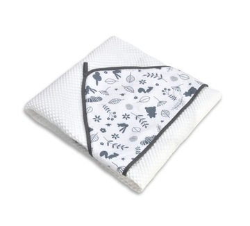 Детское банное полотенце большой комплект 100х100 хлопок вафельный Pepi