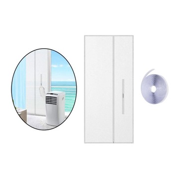 Уплотнитель дверцы экрана для портативного кондиционера. Вентиляционная сетка для раздвижных дверей