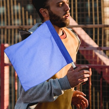 Знак флага футбольных вещей