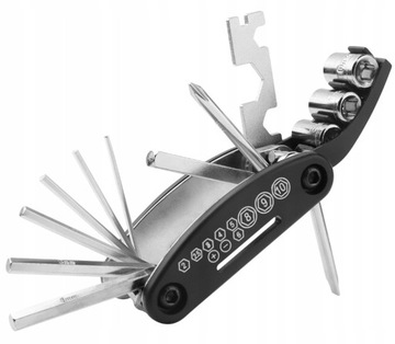 KLUCZE ROWEROWE ZESTAW ROWER IMBULS KLUCZ 16w1