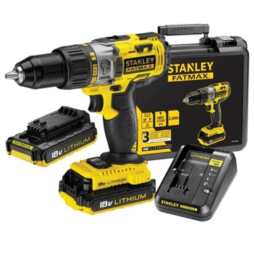 УДАРНАЯ ДРЕЛЬ STANLEY/С ПРИВОДОМ. 2X2AH FMC625D2