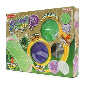 FABRYKA SLIME + KORALIKI GOTOWY GLUT Różne Kolory