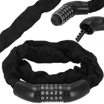 ВЕЛОСИПЕДНЫЙ ЗАМОК ДЛЯ ВЕЛОСИПЕДА ВЕЛОСИПЕДНЫЙ ЗАМОК С КОДОМ КОД ЦЕПНОЙ КАБЕЛЬ