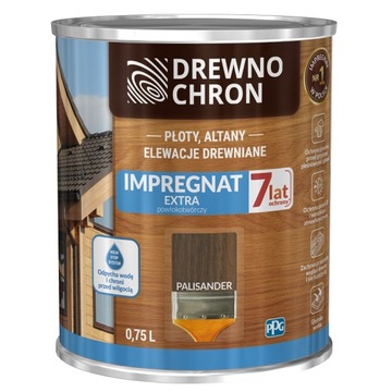 DREWNOCHRON Impregnat Extra palisander 0,75L