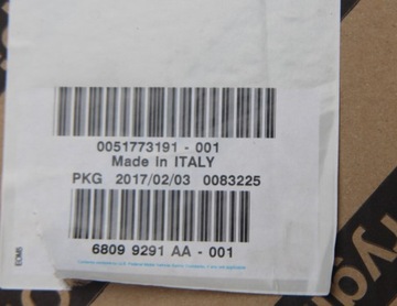 CHLADIČ FIAT PANDA ORIGINÁLNÍ 51773191