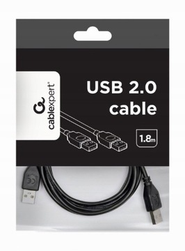 Kabel USB - USB 2.0 A-A 1,8m Gembird