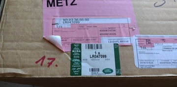 ОБИВКА ДВЕРИ БОКОВОЙ ЗАДНЕЙ ПРАВОЙ RANGE ROVER SPORT L494 НОВАЯ