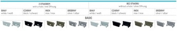 Поверхностная светодиодная лента профиль А, черная, 1 м