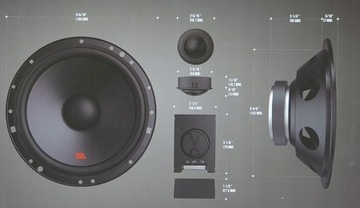 АВТОМОБИЛЬНЫЕ ДИНАМИКИ JBL STAGE2 604C 165 мм, МОЩНОСТЬ 45–270 Вт