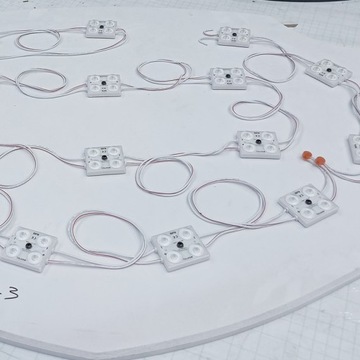 Модуль MAXTEC 4 LED 1,44Вт 7000К 24В 20 шт.