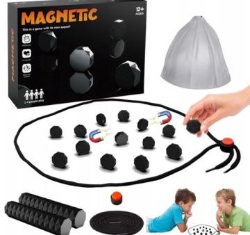 GRA MAGNETYCZNE KAMIENIE MAGNETYCZNA PLANSZOWA STRATEGICZNA