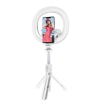 KIJEK DO SELFIE TRIPOD STATYW PILOT BLUETOOT LED