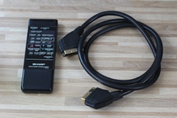 Видеомагнитофон Sharp VC-239, пульт дистанционного управления