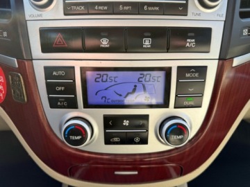 Hyundai Santa Fe II SUV 2.2 CRDi 155KM 2007 Hyundai Santa Fe 4X4 KLIMATYZACJA PARKTRONIC GRZANE FOTELE JANSNE WNETRZE, zdjęcie 10