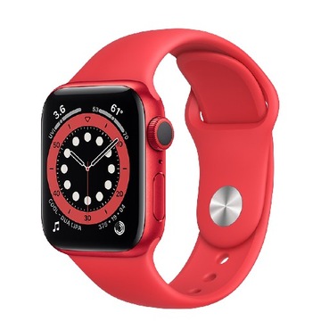 Apple Watch 6 S6 A2292 44 мм GPS красный красный