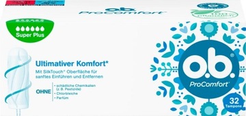 OB PRO COMFORT TAMPONY SUPER PLUS + 32 szt