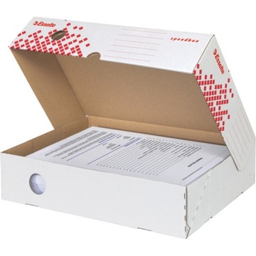 PUDŁO ARCHIWIZACYJNE karton pudełko 8cm Speedbox ESSELTE