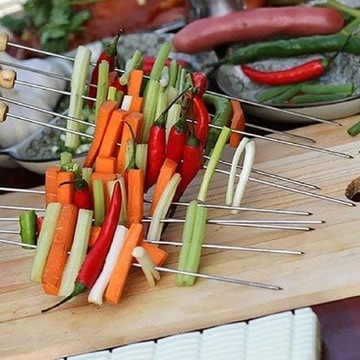 ШАМПУНКИ ШАМПУННЫЕ ПАЛОЧКИ ГРИЛЬ ШАМПУНЬ, МЕТАЛЛ, 10 ШТ, 30 СМ