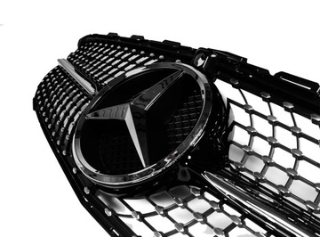 MASKA MERCEDES W205 TŘÍDA C DIAMOND BLACK 14-18