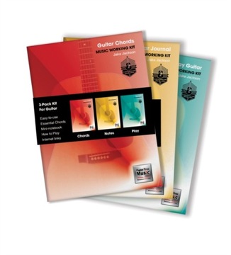3-Book Music Working Kit for Guitar Jackson Jake