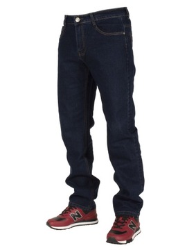 Spodnie męskie jeans W:39 102 cm L:32 granat