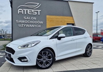 Ford Fiesta VIII Hatchback 3d 1.0 EcoBoost 100KM 2018 Ford Fiesta ST Line Klimatronik Alu Navi Led P...