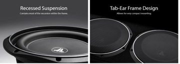 JL AUDIO 12TW1-2 УЛЬТРАЭФФЕКТИВНЫЙ Сабвуфер мощностью 300 Вт с отличными басами для небольших шкафов