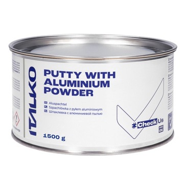 ITALKO SZPACHLA SAMOCHODOWA Z PYŁEM ALUMINIUM 1,5KG