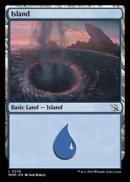 MTG MOM #278 Island