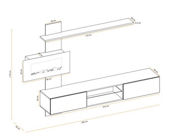 ФЛАМЕНКО E СЕКЦИЯ - ЭЛЕКТРИЧЕСКИЙ КАМИН