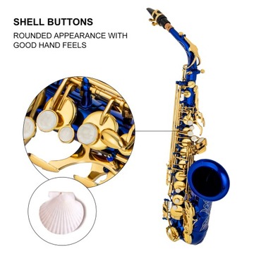 Eb-альт-саксофон Brass E Flat Sax 802, тип тональности