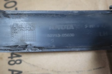 AVENSIS T25 FACELIFT 1C0 LIŠTA NÁRAZNÍKU LEVÝ PŘEDNÍ