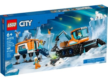 LEGO City 60378 Ciężarówka i laboratorium badawcze
