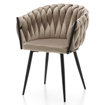 ГЛАМУРНАЯ ГОСТИНАЯ, СОВРЕМЕННЫЙ ВЕЛЮР, СТУЛ С ОБИВКОЙ ЛАТИНА