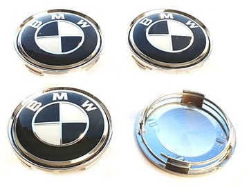 КРЫШКИ BMW КРЫШКИ ДЛЯ АЛЮМИНИЕВЫХ ДИСКОВ 63 мм/58 мм