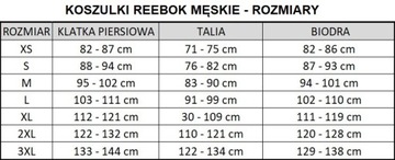 T-shirt Męski Reebok C82732 CREW NECK TEE SANTO S 3pak - 3szt.