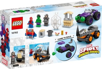 LEGO MARVEL 10782 Столкновение машин Халка и Носорога