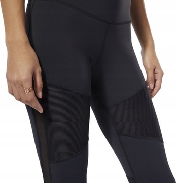 LEGGINSY REEBOK C LUX 3/4 RIBBED TIGHTS DP5829