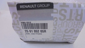 RENAULT KOLEOS II SIGNÁL KLAKSON ZVUKOVÝ 256105205R