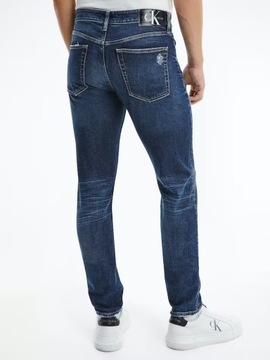 Calvin Klein Jeans jeansy męskie zwężane r. W30 L34 cd3.8 spodnie