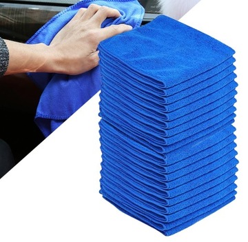 5x ŚCIERKI CZYSZCZĄCE Z MIKROFIBRY 30x30 220gsm