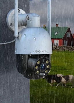 НАРУЖНАЯ КАМЕРА С ПЕРЕКЛЮЧЕНИЕМ БЕСПРОВОДНАЯ PRO IP WiFi 5X ZOOM 5MPx 5MP 2K HD